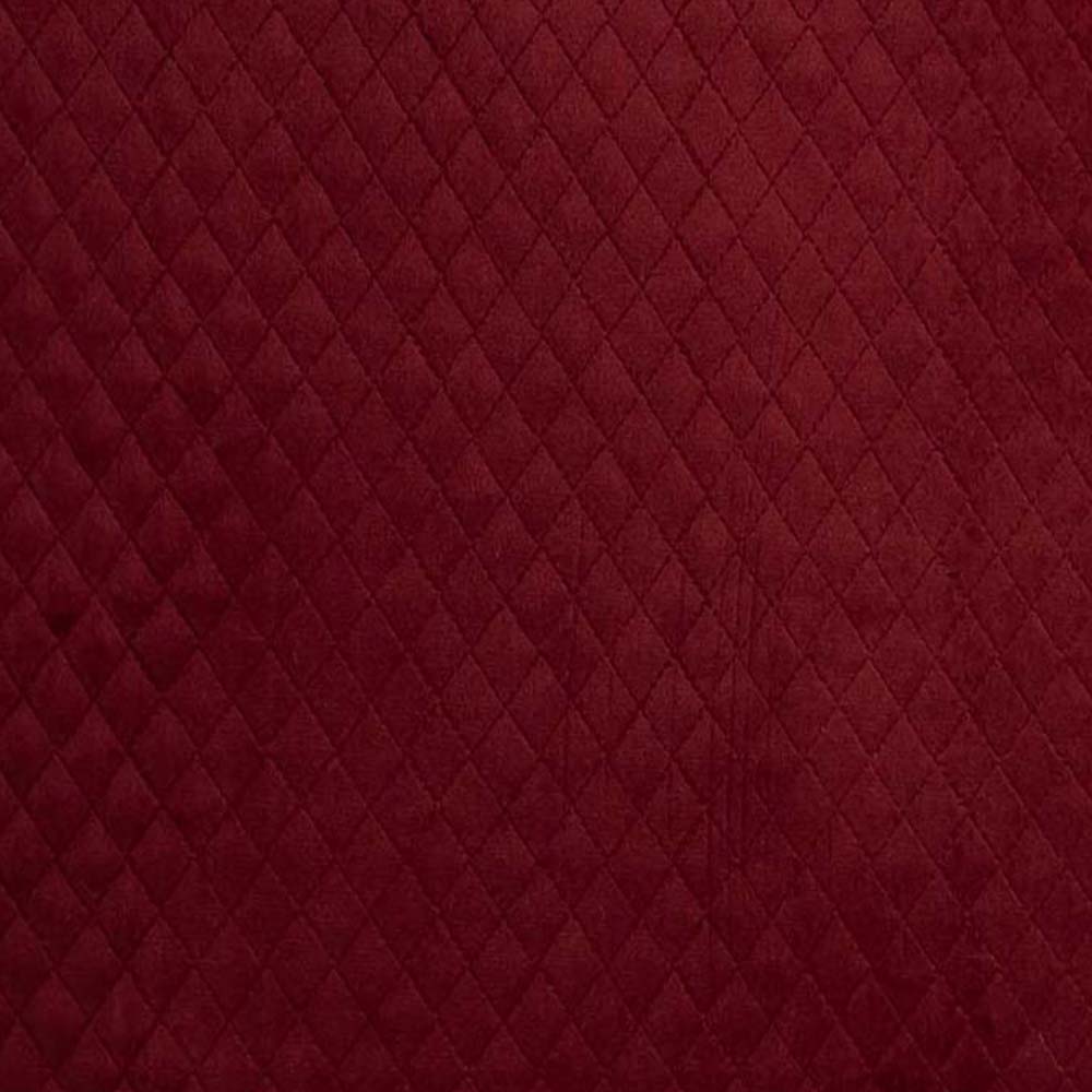 #8 Red Quilted Velvet